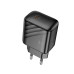 Мережевий зарядний пристрій Hoco CS24A USB-C (25W) Black, Чорний