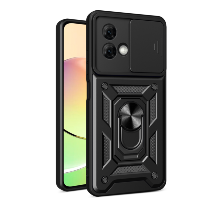 Чохол накладка Serge Ring Camshield Motorola G84 Чорна Чохол накладка Serge Ring Camshield Motorola G84 Чорна