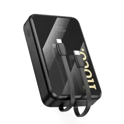 Универсальная мобильная батарея Повербанк Hoco Q37 Graceful 22.5W + PD20W 20000mAh Черный Универсальная мобильная батарея Повербанк Hoco Q37 Graceful 22.5W + PD20W 20000mAh Черный