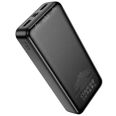 Універсальна мобільна батарея Повербанк Hoco J136A Sirui 22.5W + PD20W 20000mAh Чорний Універсальна мобільна батарея Повербанк Hoco J136A Sirui 22.5W + PD20W 20000mAh Чорний