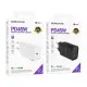 Мережевий зарядний пристрій Borofone BA86A PD 45W 1USB-C Black, Чорний