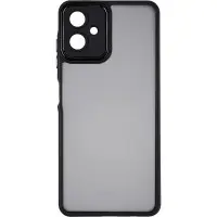 Чехол накладка Fade Samsung A065 (A06) Черная