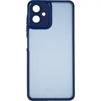Чехол накладка Fade Samsung A065 (A06) Синяя