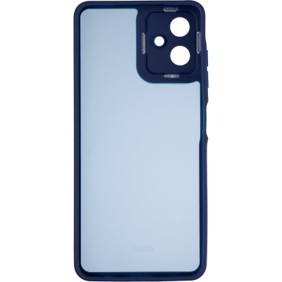 Чехол накладка Fade Samsung A065 (A06) Синяя