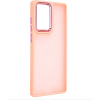 Чехол накладка Armorstandart Frame Motorola Edge 50 Fusion Розовая