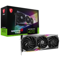 Видеокарта MSI GeForce RTX 4070 GAMING X TRIO 12G