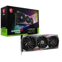 Видеокарта MSI GeForce RTX 4070 GAMING X TRIO 12G