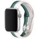 Ремінець Apple Watch 38мм Силікон Art Білий/Зелений Ремінець Apple Watch 38мм Силікон Art Білий/Зелений