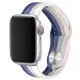 Ремінець Apple Watch 42мм Силікон Art Синій/Сірий Ремінець Apple Watch 42мм Силікон Art Синій/Сірий
