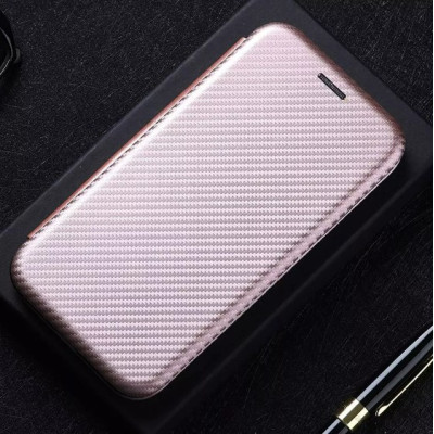 Чохол-книжка Anomaly Carbon Oppo Reno 7 Рожево Золота