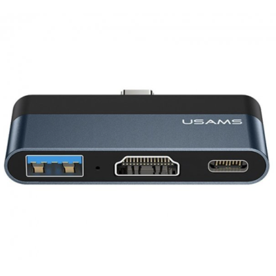 USB хаб Usams US-SJ462 (USB/HDMI for Type-C 3.0)