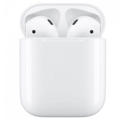 Безпровідні Bluetooth-навушники Apple AirPods 2 with Wireless Charging Case (MRXJ2) White, білий