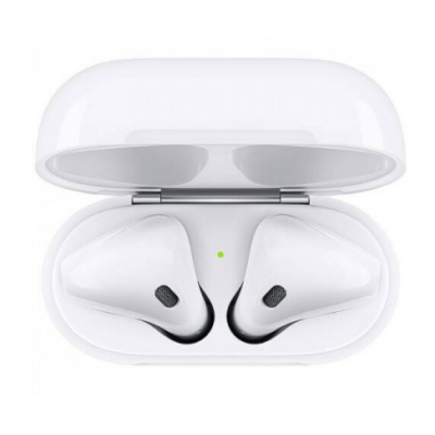 Безпровідні Bluetooth-навушники Apple AirPods 2 with Wireless Charging Case (MRXJ2) White, білий