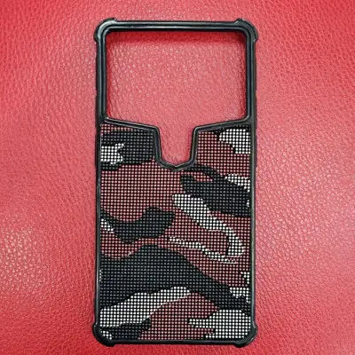 Чохол накладка Універсальна Камуфляж 5.3"-5.6" Коричнева