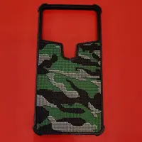 Чохол накладка Універсальна Камуфляж 5.3"-5.6" Зелена