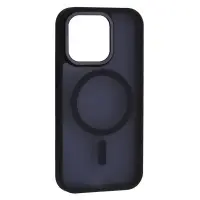 Чехол Накладка Guard Matte MagSafe iPhone 11 Темно-синяя
