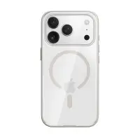 Чохол Накладка Rock Crystal Armor Anti-Yellowing MagSafe iPhone 17 Pro Max Бежева