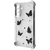 Чохол Накладка WAVE Winkie Samsung A266 (A26 5G)  Срібна/Метелик