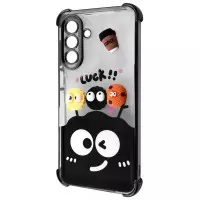 Чехол Накладка WAVE Winkie Samsung A366 (A36)/A566 (A56) Черная/Splash