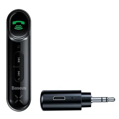 AUX Трансмітер Baseus Qiyin AUX Чорний