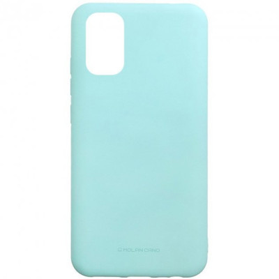 Чехол накладка Molan Smooth Samsung M317 (M31s) Бирюзовая