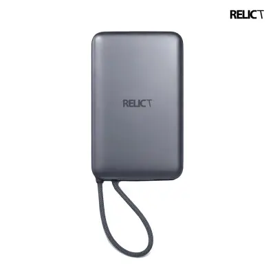 Универсальная мобильная батарея Повербанк Relict Oniqx 2in1 10000 mAh 22,5W Серый