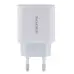 Мережевий зарядний пристрій Borofone BA38A PD/20W/QC3.0 Білий