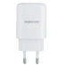 Мережевий зарядний пристрій Borofone 1USB+1USB-C BN4 QC3.0 20W White, Білий