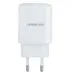 Мережевий зарядний пристрій Borofone 1USB+1USB-C BN4 QC3.0 20W White, Білий