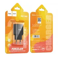Сетевое зарядное устройство Hoco DC01 2USB/2.4A Чёрный Сетевое зарядное устройство Hoco DC01 2USB/2.4A Чёрный