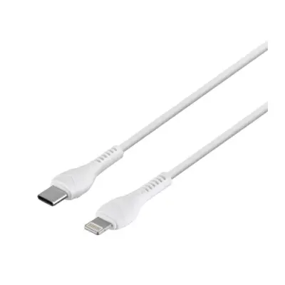 Сетевое зарядное устройство Hoco N13 + Кабель Type-C to Lightning (PD30W) Белый