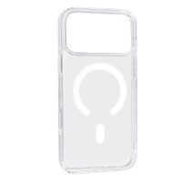 Чехол накладка Clear MagSafe iPhone 17 Pro Прозрачная