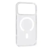 Чехол накладка Clear MagSafe iPhone 17 Pro Прозрачная