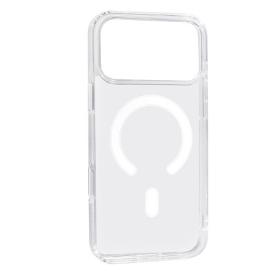 Чехол накладка Clear MagSafe iPhone 17 Pro Прозрачная