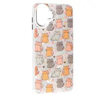 Чехол Накладка Soft Milky Samsung A075 (A07) Котики