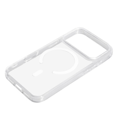 Чохол Накладка Clear Case MagSafe iPhone 17 Pro Max Прозора