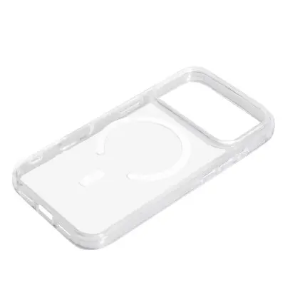 Чехол Накладка Clear Case MagSafe iPhone 17 Pro Max Прозрачная