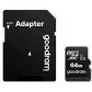Карта пам'яті Micro SD 64Gb Goodram (UHS-1) Class 10 +Адаптер
