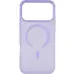 Чехол Накладка Smoky MagSafe iPhone 17 Pro Max Фиолетовая Pale Purple