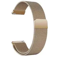 Ремінець Універсальний 22мм Міланська петля Золотий (Retro Gold)