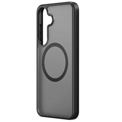 Чехол накладка Metal Buttons with MagSafe Samsung S921 (S24) Черная