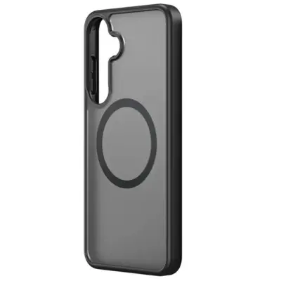 Чехол накладка Metal Buttons with MagSafe Samsung S921 (S24) Черная