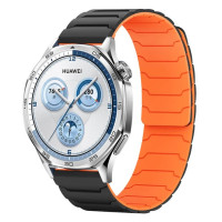 Ремінець Amazfit Bip Універсальний 20мм Dual-color Magnetic Чорний/Помаранчевий Ремінець Amazfit Bip Універсальний 20мм Dual-color Magnetic Чорний/Помаранчевий