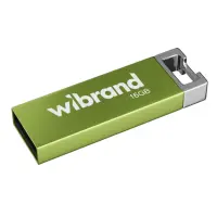 Флеш пам'ять USB 16Gb Wibrand Chameleon USB 2.0 Зелена Флеш пам'ять USB 16Gb Wibrand Chameleon USB 2.0 Зелена