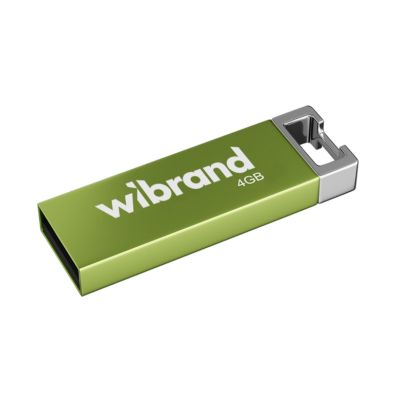 Флеш пам'ять USB 4Gb Wibrand Chameleon USB 2.0 Зеленая