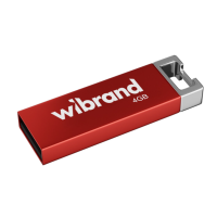 Флеш пам'ять USB 4Gb Wibrand Chameleon USB 2.0 Червона