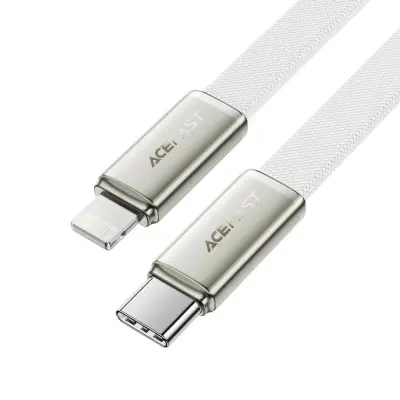 Кабель Acefast C24-01 Type-C to Lightning 1.2м 30W Білий Кабель Acefast C24-01 Type-C to Lightning 1.2м 30W Білий