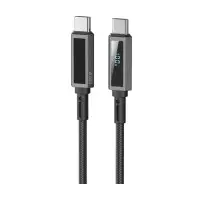 Кабель Wiwu Classic 60W Braided Type-C to Type-C 1м Wi-c032 Кабель Wiwu Classic 60W Braided Type-C to Type-C 1м Wi-c032