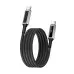 Кабель Wiwu Classic 60W Braided Type-C to Type-C 1м Wi-c032 Кабель Wiwu Classic 60W Braided Type-C to Type-C 1м Wi-c032