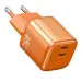 Мережевий зарядний пристрій Wiwu Cube 2USB-C 45W Type-C to Type-C Помаранчевий G025 Мережевий зарядний пристрій Wiwu Cube 2USB-C 45W Type-C to Type-C Помаранчевий G025